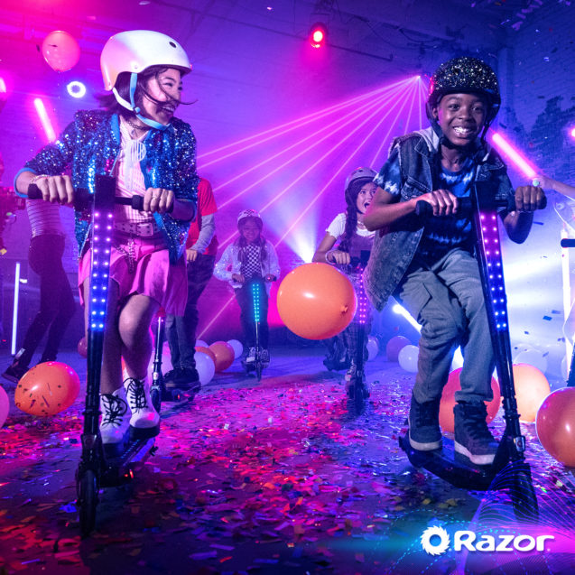 Sonic Glow Electric Scooter